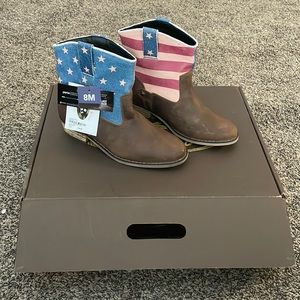 American flag cowboy boots